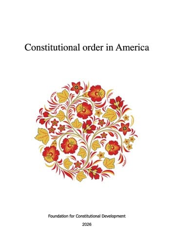 Constitutional order in America.
