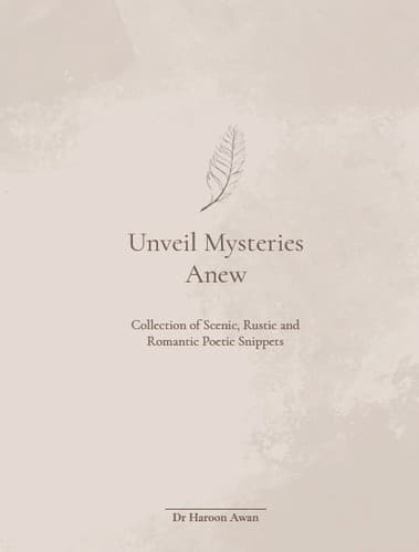 Unveil Mysteries Anew| An appealing poetry photography book