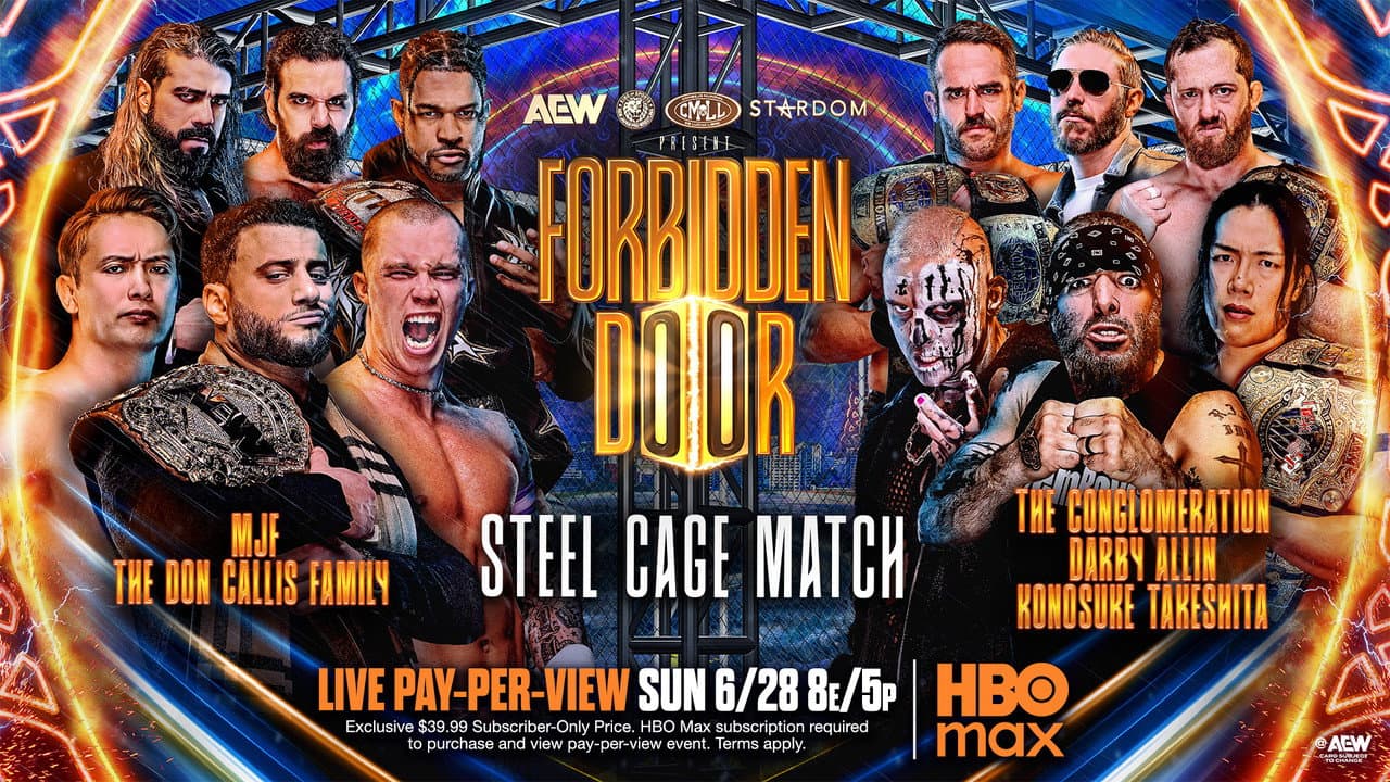 AEW x NJPW x CMLL x Stardom Present Forbidden Door 2026