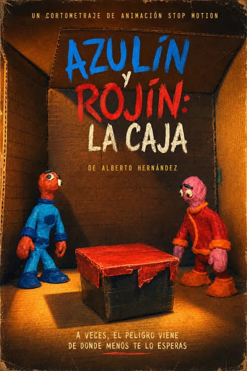 Azulín y Rojín: la caja