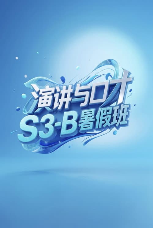 演讲与口才 S3-B暑假班