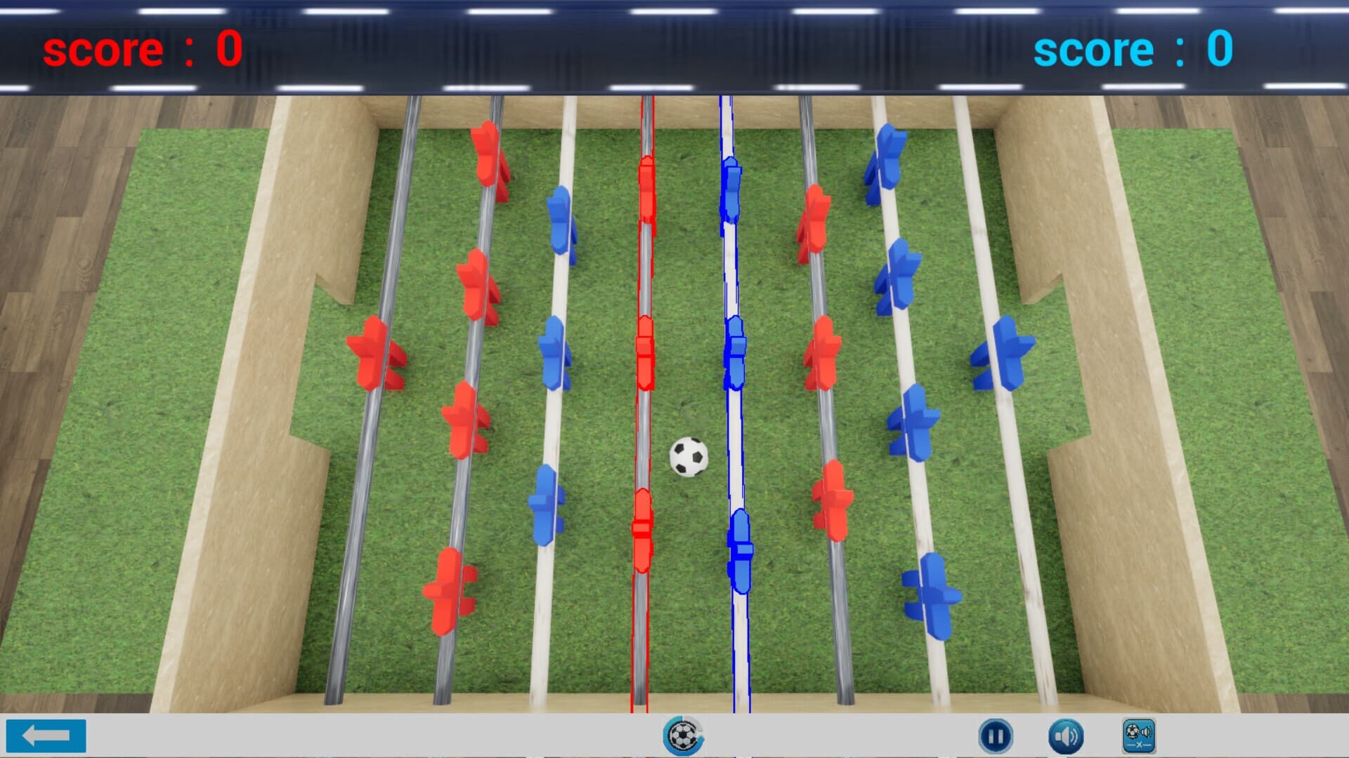 桌上足球 TableSoccer