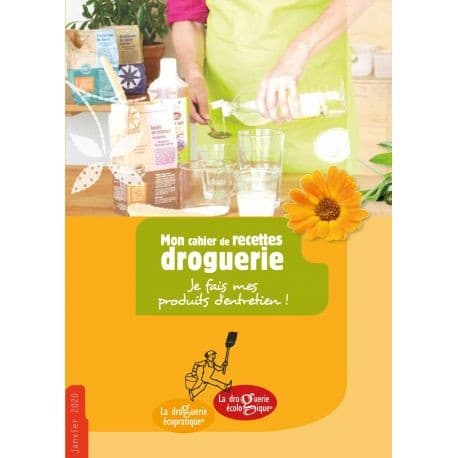 Mon cahier de recettes droguerie