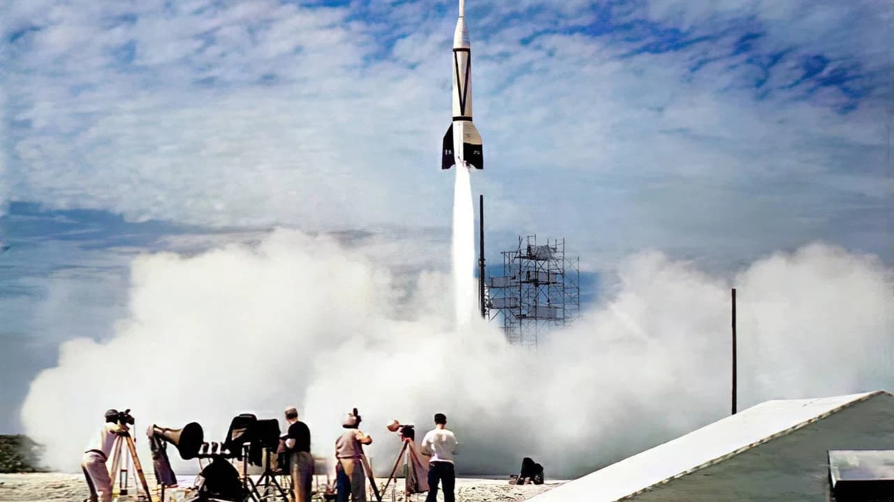 The Space Race in Colour