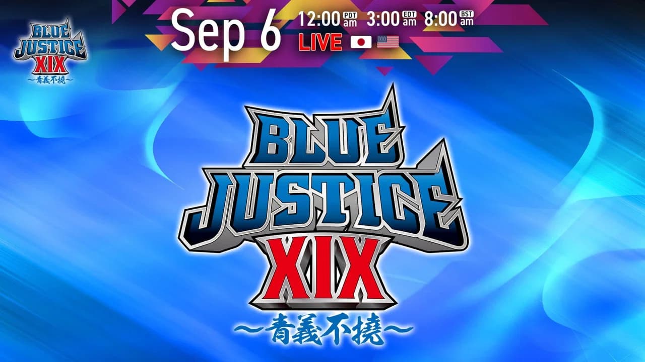 NJPW Yuji Nagata Produce Blue Justice XIX ~Aogi Futotsu~